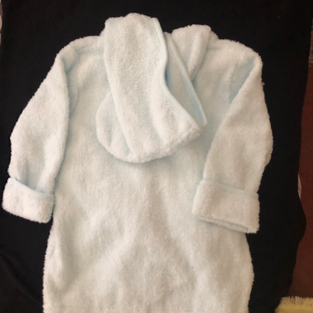 Baby Terry Cloth Robe - Picture 2 of 3